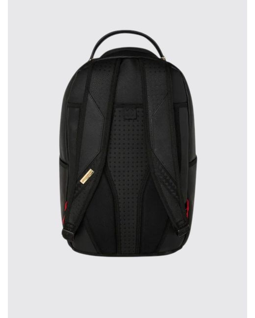 Sprayground Gray Missing Bag Flyer Graphic Print Cotton Backpack for men