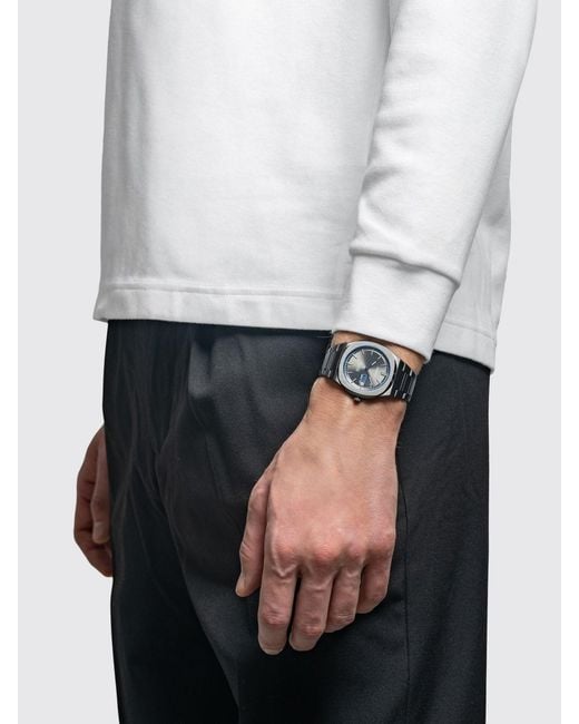D1 Milano Black Dark Illusion Watch for men