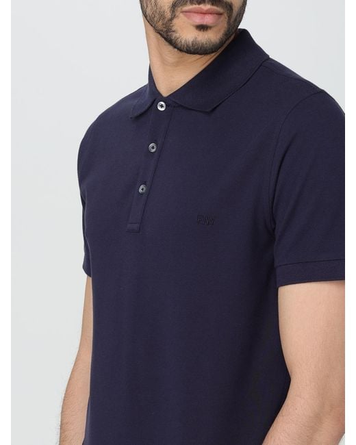 Polo Homme Fay pour homme en coloris Blue