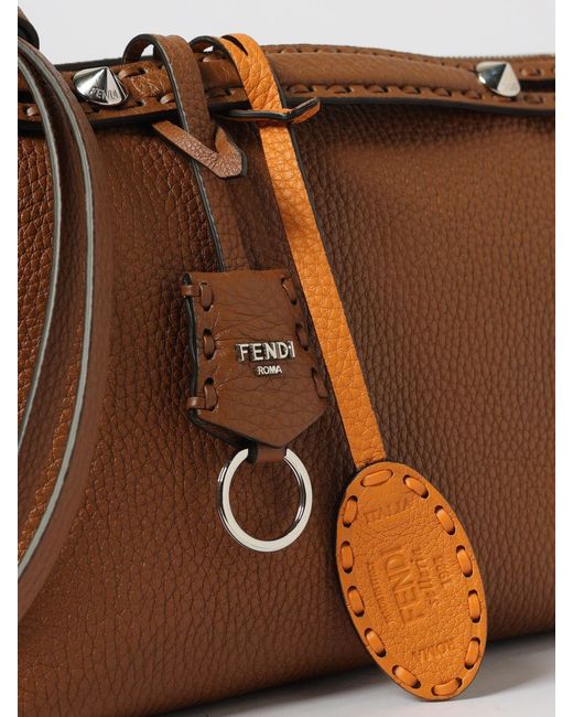 Fendi Brown By The Way Selleria Medium Bag