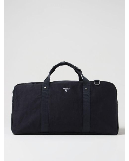 Barbour Blue Travel Bag for men