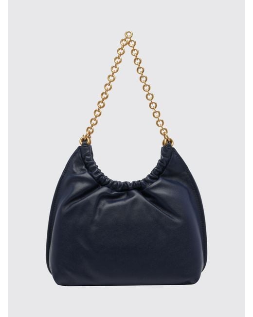 Michael Kors Blue Indie Leather Bag