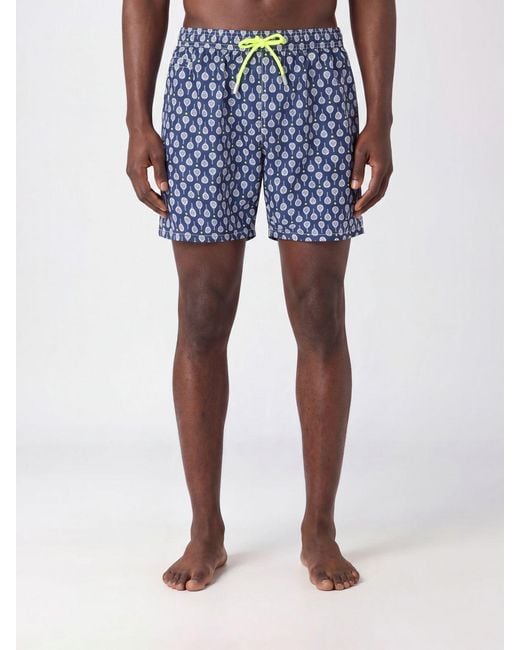 Mc2 Saint Barth Blue Swimsuit for men
