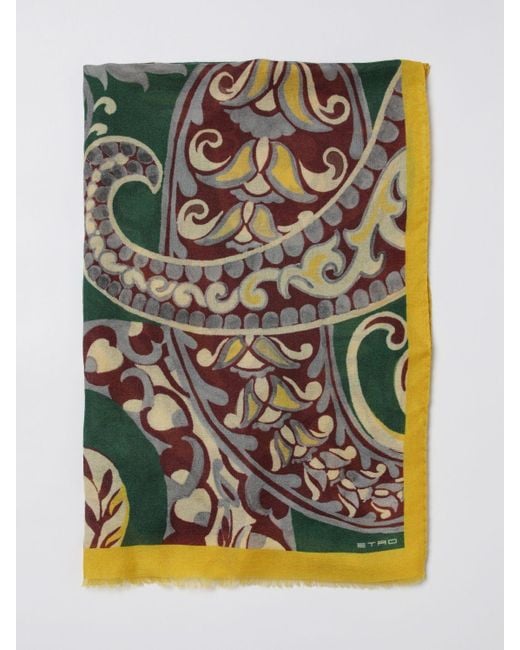 Etro Green Scarf