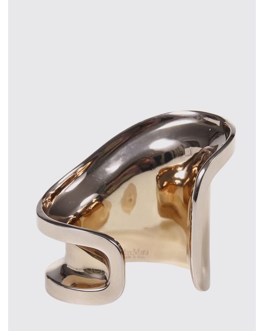 Max Mara Natural Asymmetric Rigid Bracelet for men