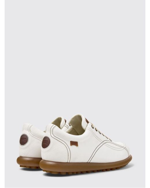 Camper White Twins Leather Sneakers for men