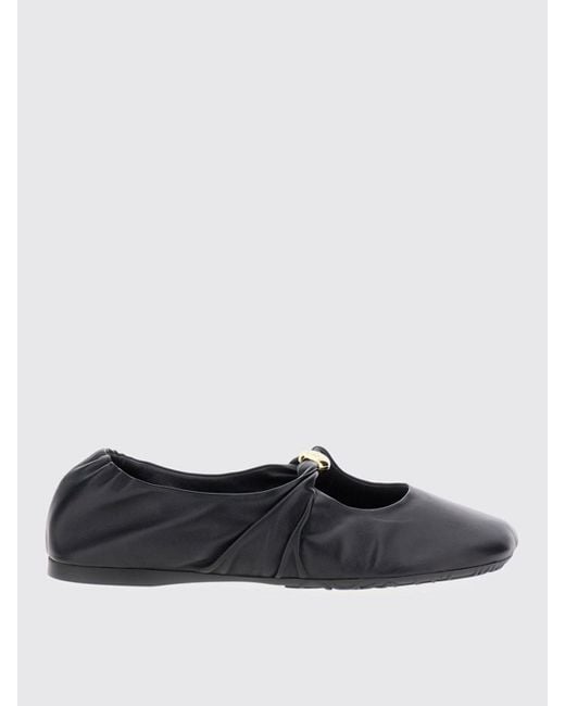 Loewe White Ballet Flats