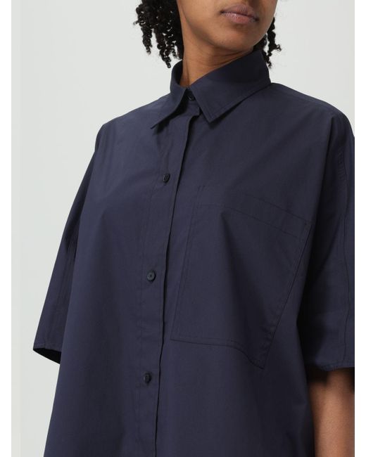 Camicia in cotone di Liviana Conti in Blue