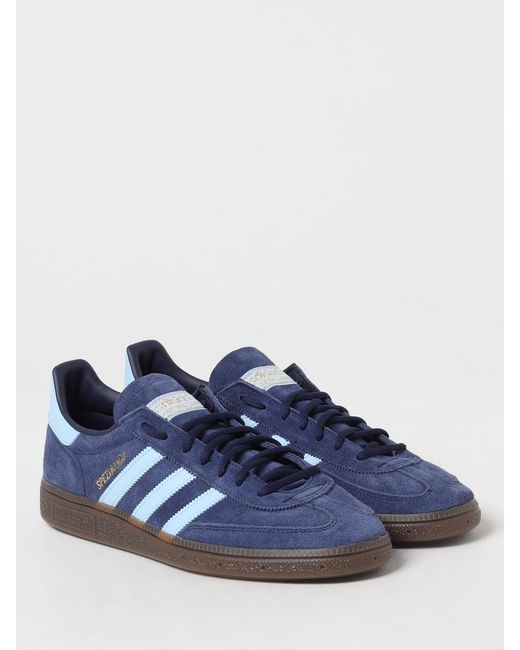 Adidas Originals Blue Handball Spezial Suede Sneakers for men