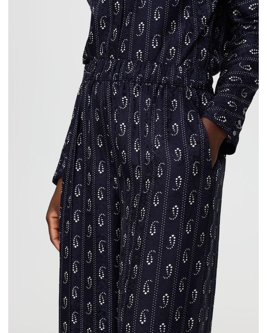 Tory Burch Blue Trousers