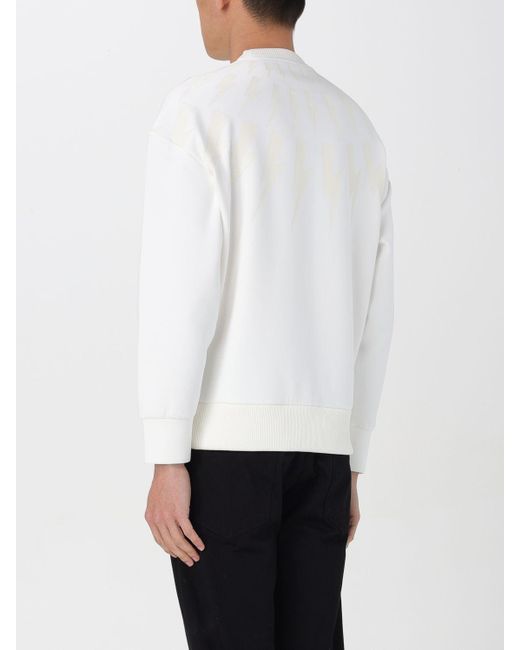 Neil Barrett Sweatshirt in White für Herren