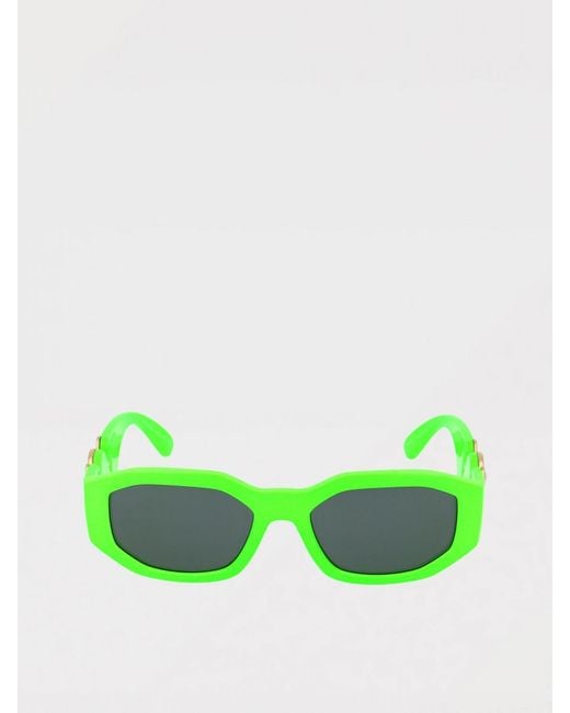 Versace Green Medusa Sunglasses
