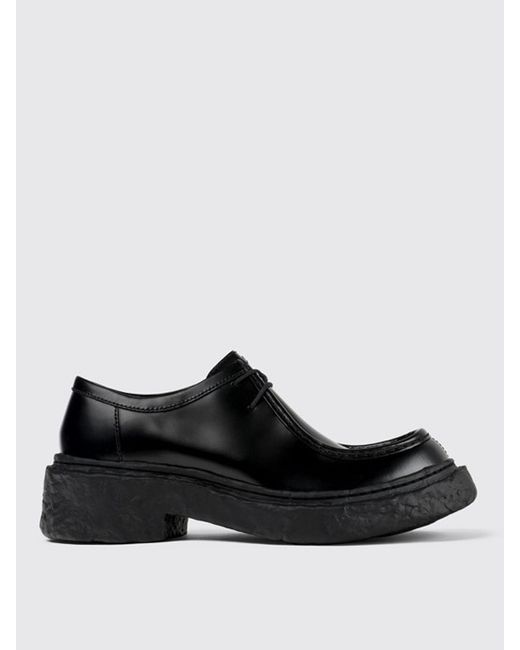 Camper Black Brogue Shoes for men