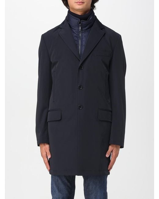 Fay Blue Coat for men