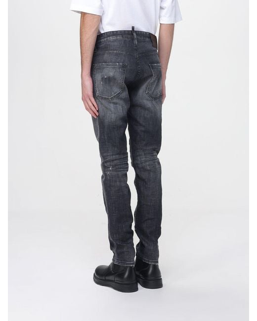 DSquared² Blue Skater Skinny Fit Denim Jeans for men