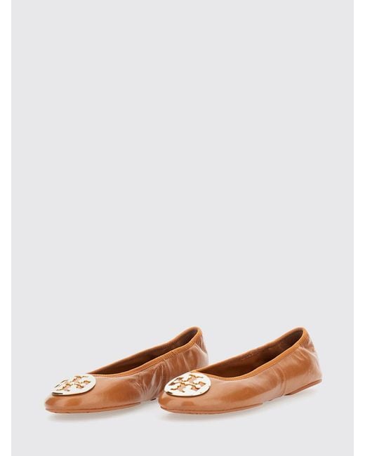 Tory Burch White Ballet Flat