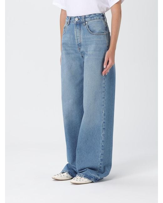 Jacquemus Blue Cotton Denim Jeans