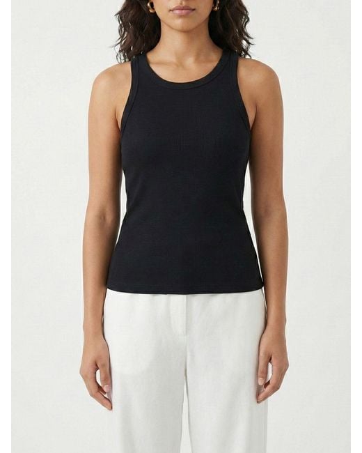 Top Basic di Vince in Blue