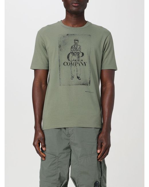 C P Company Green T-shirt for men