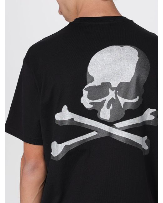 T-shirt Skull in cotone di MASTERMIND WORLD in Black da Uomo