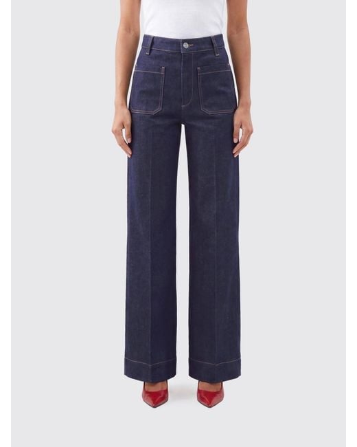 Victoria Beckham Blue Jeans
