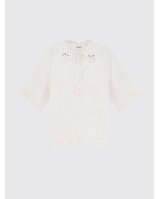 Isabel Marant White Cotton Top