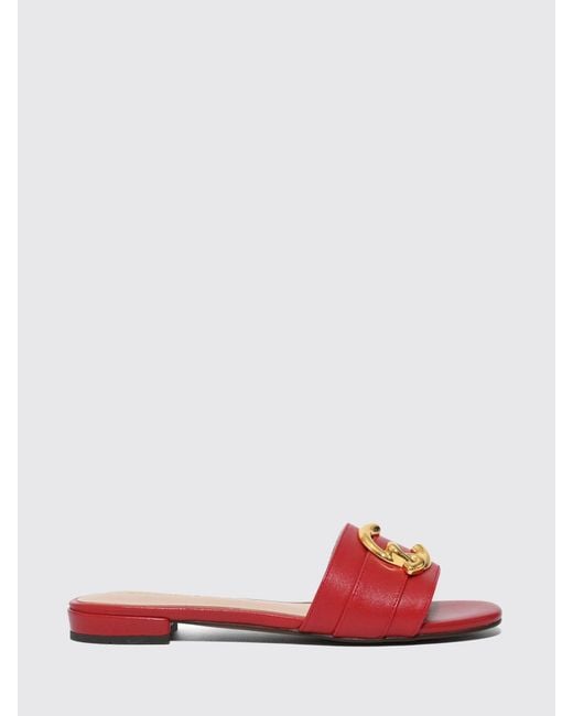 Coccinelle Pink C-Me Leather Sandals