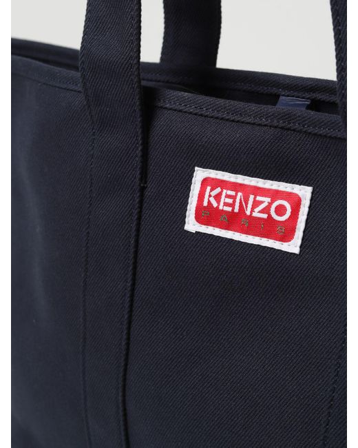 KENZO Blue Tote Bags