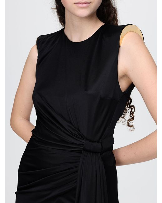 Elisabetta Franchi Black Draped Top