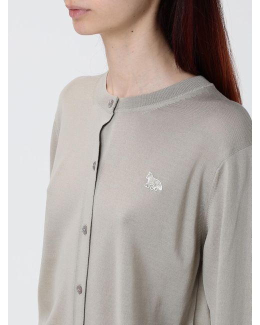 Maison Kitsuné Gray Maison KitsunÉ Sweatshirt