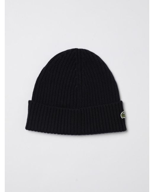 Lacoste Black Hat for men