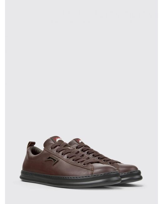 Camper Brown Runner Leather Sneakers for men