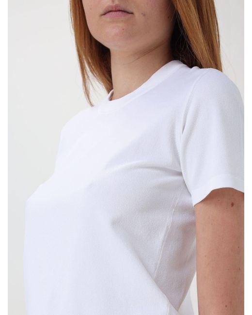 Maglia basic di Roberto Collina in White