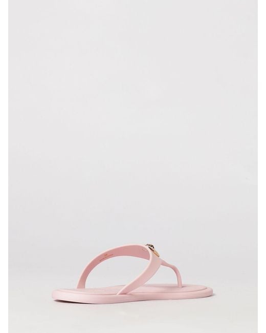 Versace Pink Rubber Sandals