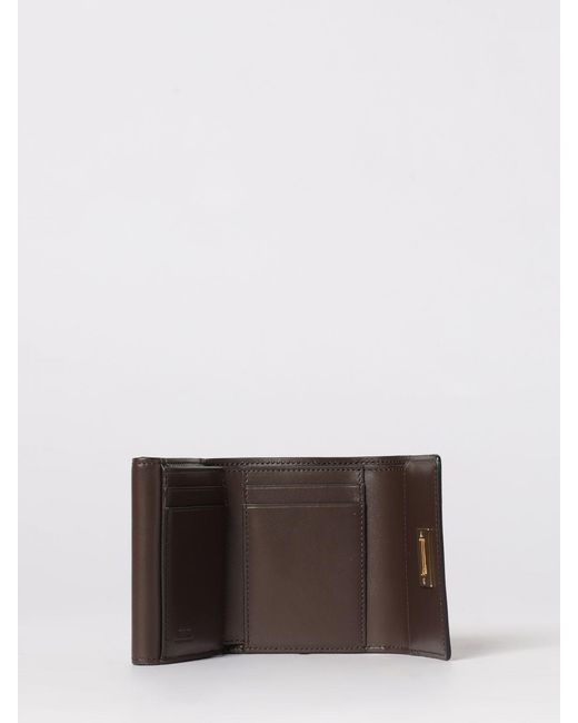 Fendi White Way Leather Wallet