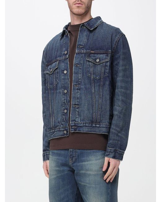 Polo Ralph Lauren Blue Cotton Denim Jacket for men