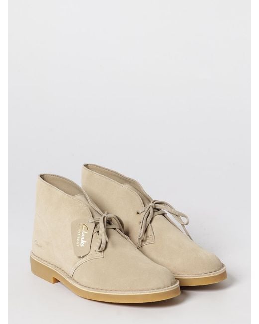 Clarks Natural Desert Ankle Boot for men
