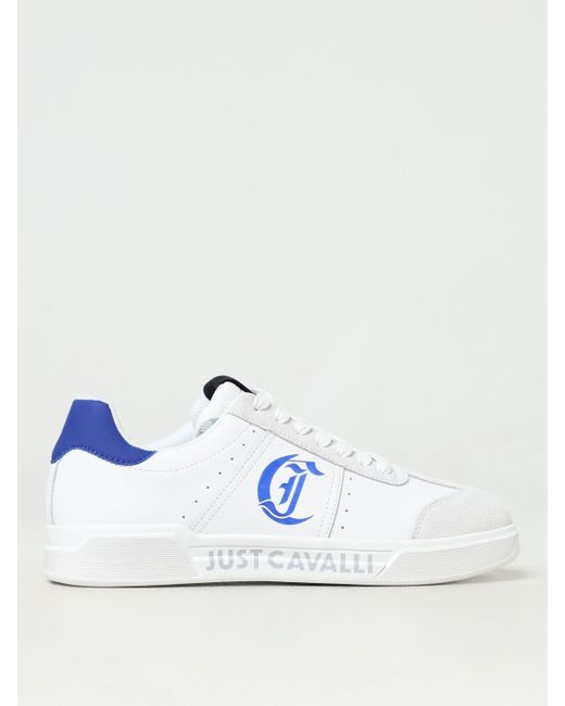 Just Cavalli Blue Trainers for men