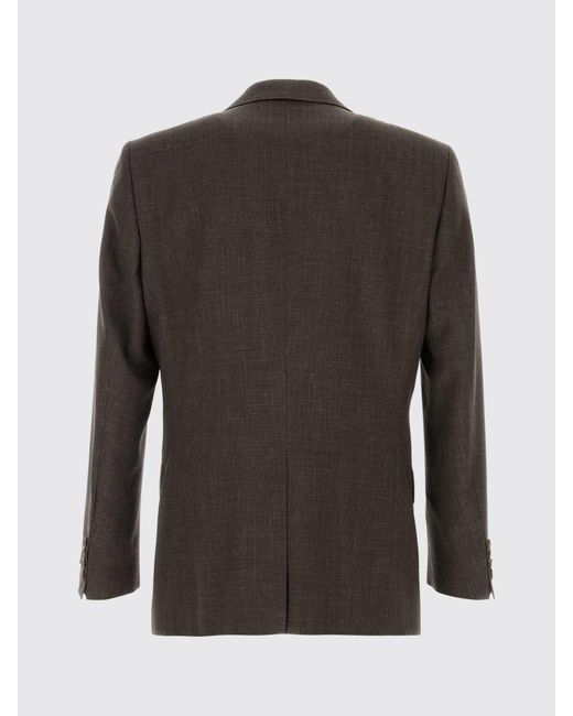 HUGO Brown Single-Breasted Blazer for men