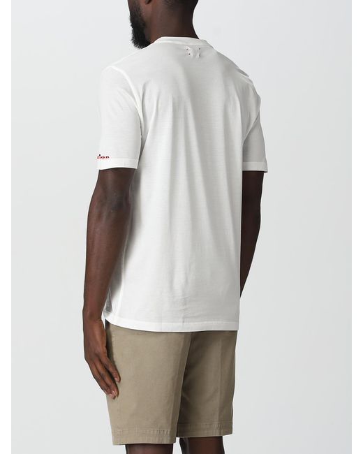 Kiton White T-shirt for men