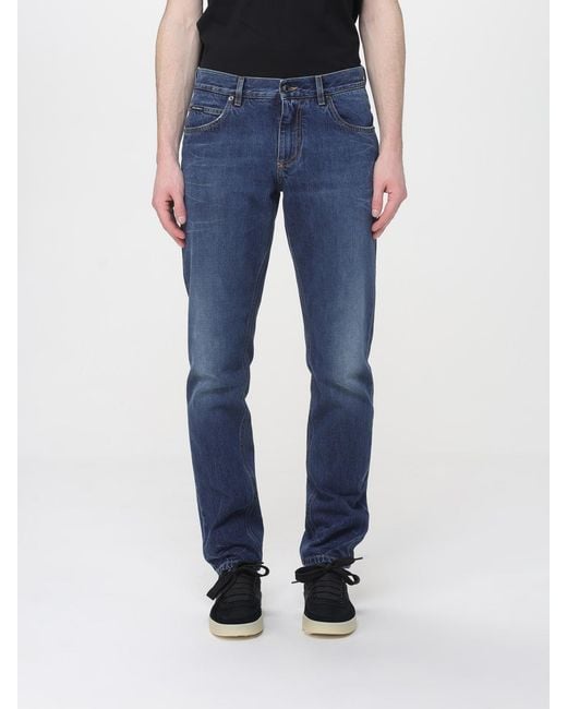 Dolce & Gabbana Blue Dolce &Amp Gabbana Denim Skinny Fit Jeans for men
