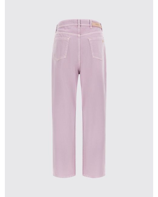 Jeans De 5 Bolsillos Alberta Ferretti de color Pink