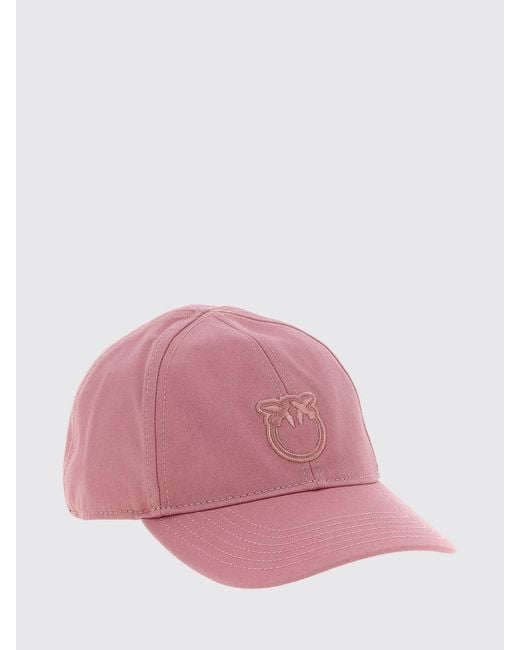 Pinko Pink Cotton Twill Hat
