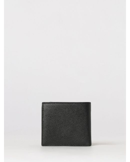 Bally White Grained Leather Wallet With Coin Pocket And Credit Card Slots for men