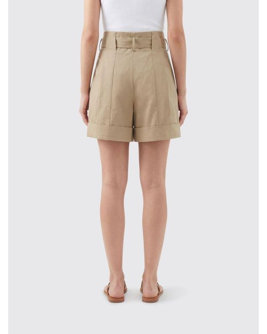 Balmain Natural Cotton Shorts