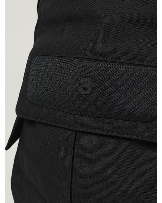 Y-3 Black Cordura Nylon Backpack for men