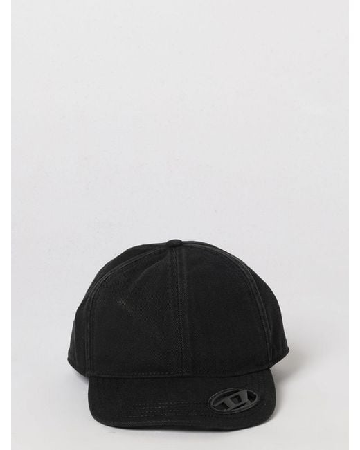 DIESEL Black Hat for men
