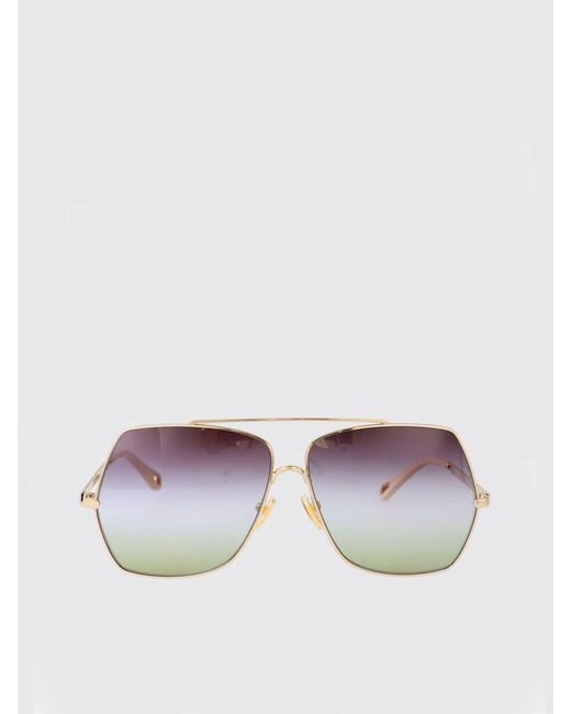 Chloé Green ChloÉ Ch0278S Chloè Metal Sunglasses