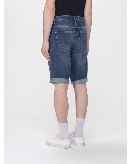 Dondup Blue Denim Shorts for men