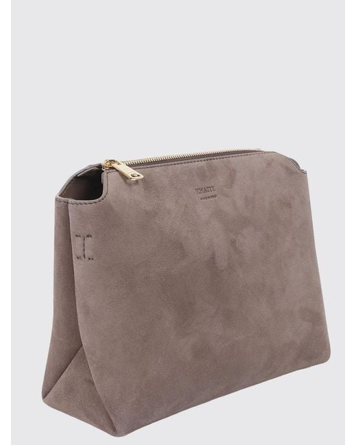 Khaite Brown Shoulder Bag